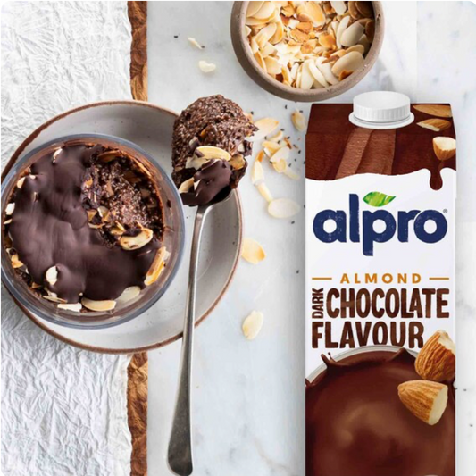 Alpro Almond Dark Chocolate, 100% Plant-Based