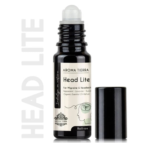 Aroma Tierra  Head Lite - Essential Oil Roll-on Organic-10ml