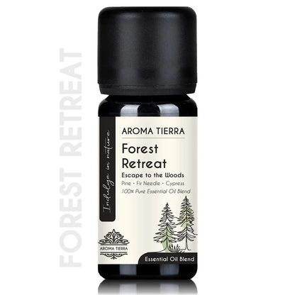 Aroma Tierra  Forest Retreat Essential Oil Blend – Pine, Cypress & Woody Aroma-10ml