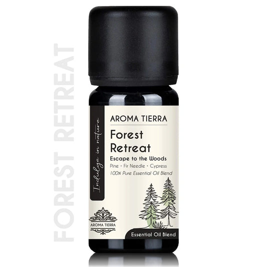 Aroma Tierra  Forest Retreat Essential Oil Blend – Pine, Cypress & Woody Aroma-10ml