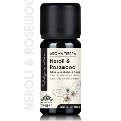 Aroma Tierra  Neroli & Rosewood Essential Oil Blend –10ml