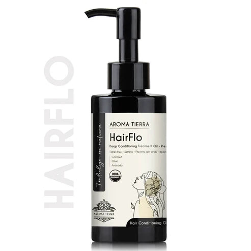 Aroma Tierra HairFlo - Deep Conditioning Oil(Pre-Wash Hair Treatment) - 100ml