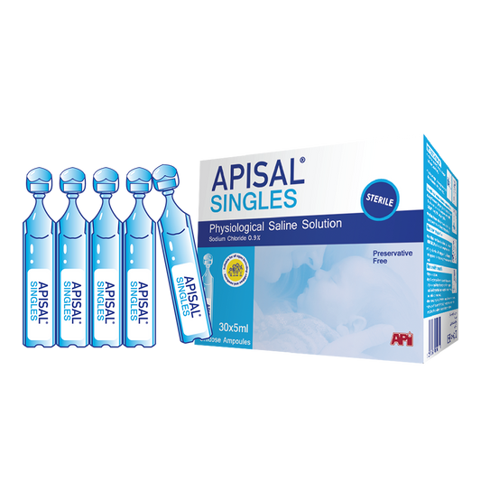 Apisal Singles Physiological saline solution SDU 5ml X 30s