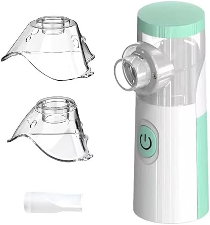 Nebulizer Portable, Lightweight Compact Design for Home and Travel, Green
