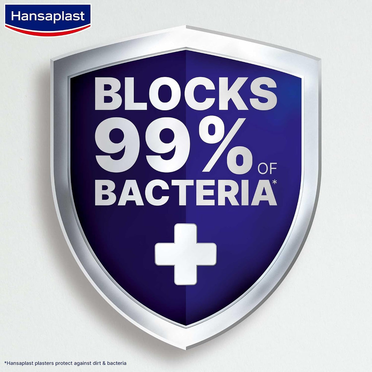 Hansaplast Sensitive Plaster for Kids XXL, Extra Skin Friendly, Hypoallergenic Wound Protection, Painless to Remove and Non-Stick Wound Pad, Soft and Breathable Material, 20 Strips