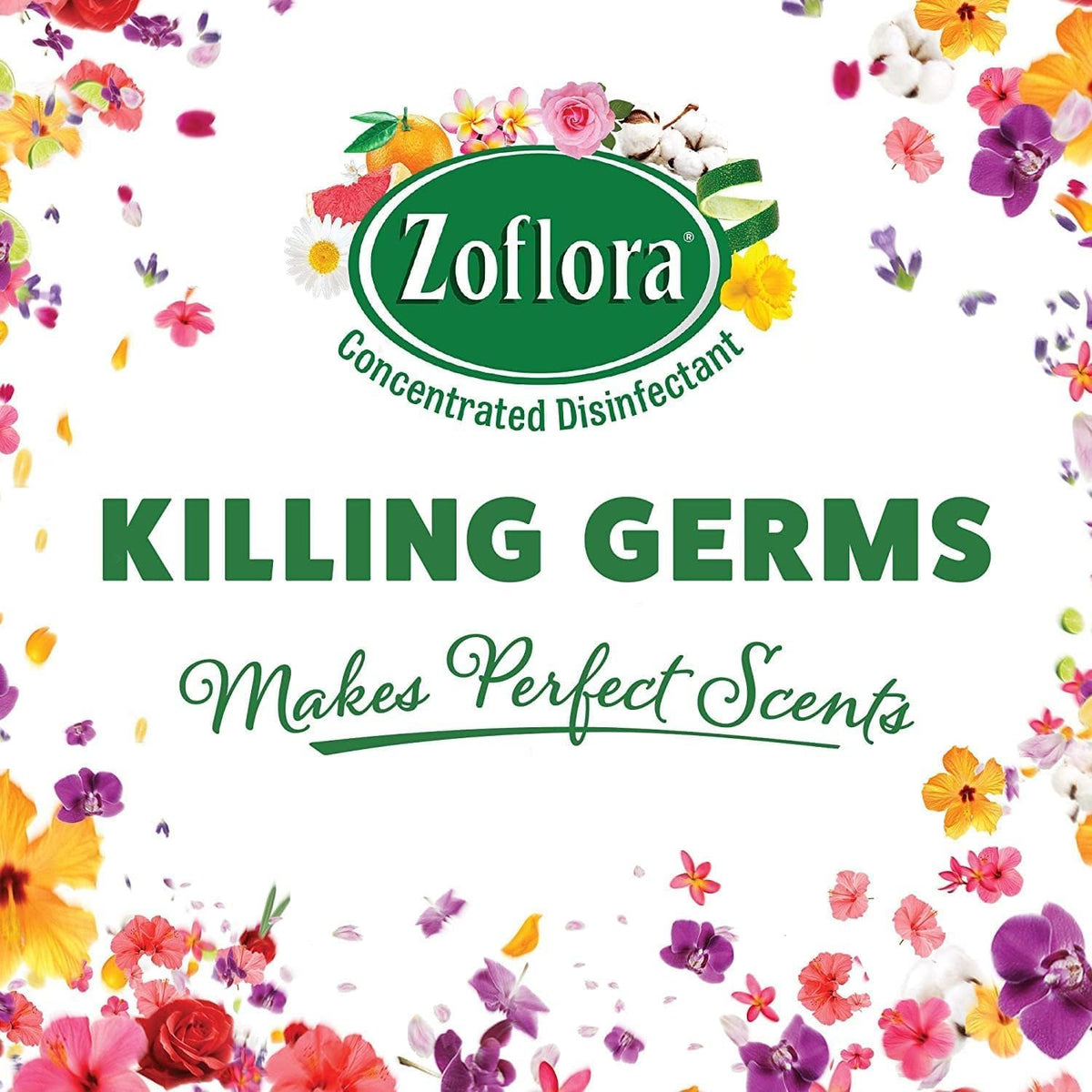 Zoflora Linen Fresh Concentrated Multipurpose Disinfectant 500ml | Kills 99.9% of Bacteria & Viruses | Makes 20 Litres | Eliminates Odours