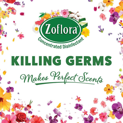 Zoflora Linen Fresh Concentrated Multipurpose Disinfectant 500ml | Kills 99.9% of Bacteria & Viruses | Makes 20 Litres | Eliminates Odours
