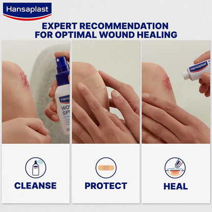 Hansaplast Sensitive Plaster for Kids XXL, Extra Skin Friendly, Hypoallergenic Wound Protection, Painless to Remove and Non-Stick Wound Pad, Soft and Breathable Material, 20 Strips