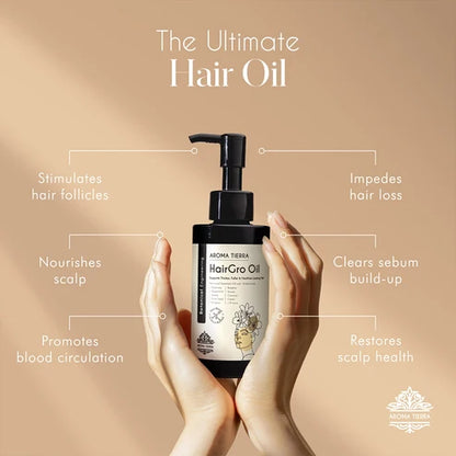 Aroma Tierra HairGro - Hair Growth Oil - 100ml
