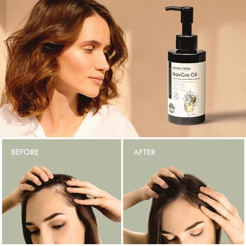 Aroma Tierra HairGro - Hair Growth Oil - 100ml