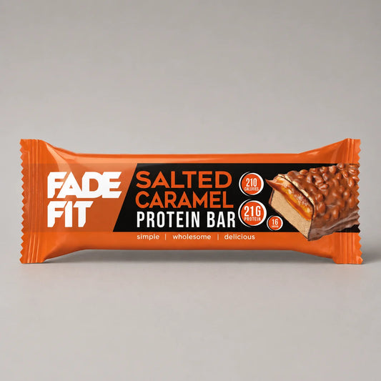 Salted Caramel Protein Bar 55g | 21g Protein | 210 Calories