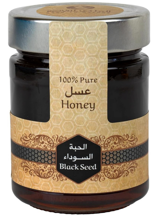 Al Malaky Royal Black Seed Honey | 100% Pure & Natural Black Seed Honey (400g)