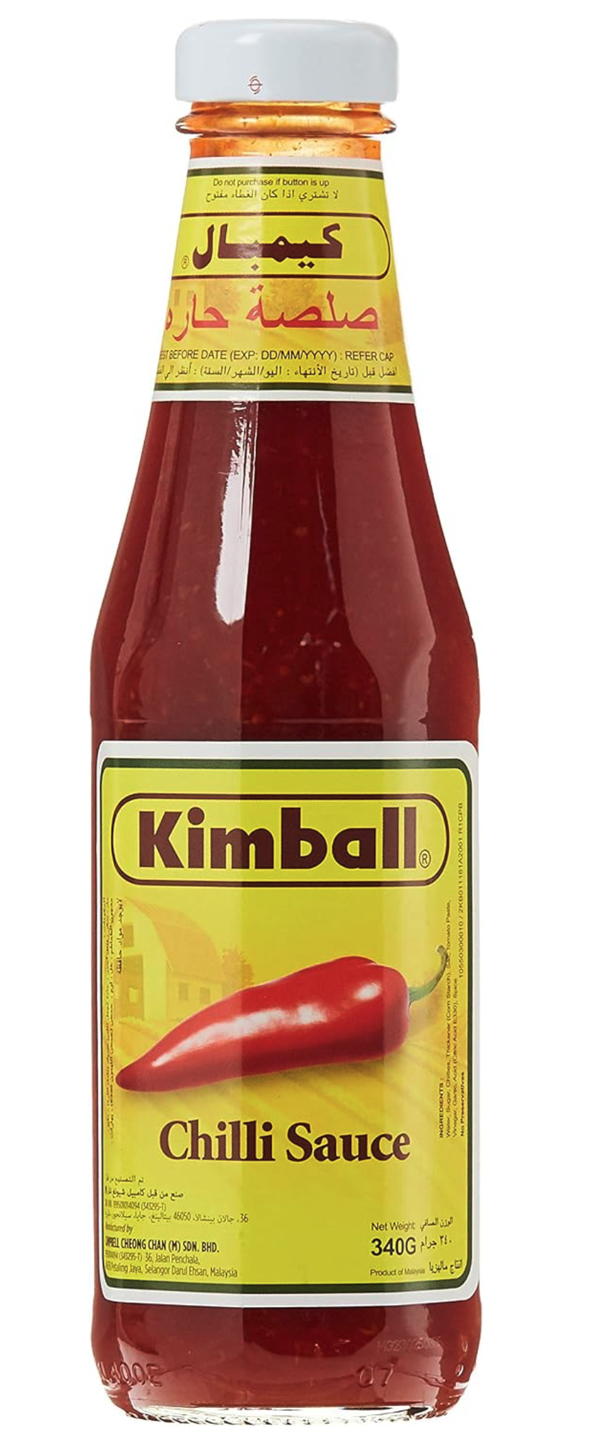 Kimball Chilli Sauce, 340 G