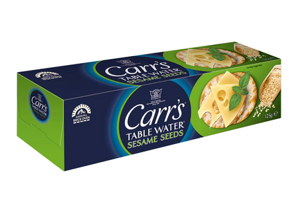 Carr's - Table Water Crackers Bite Size Sesame 125g