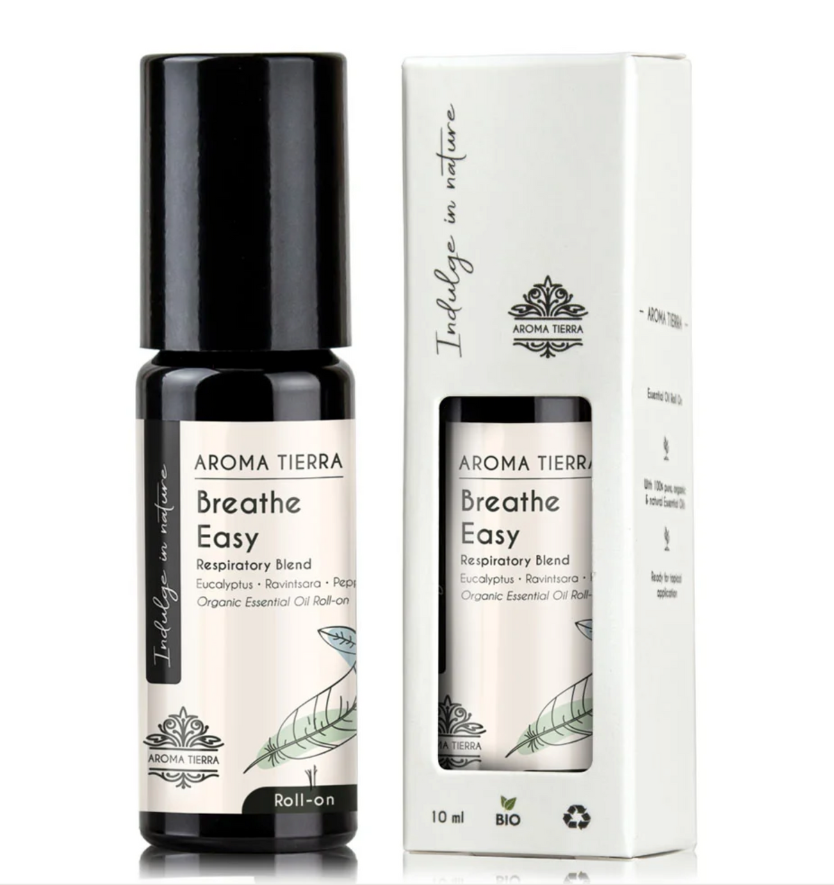 AROMA TIERRA Breathe Easy - Essential Oil Roll-on Organic