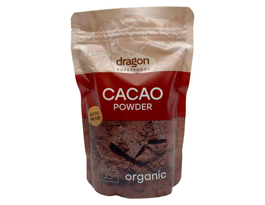 Dragon superfoods organic cacoa  powder 200g