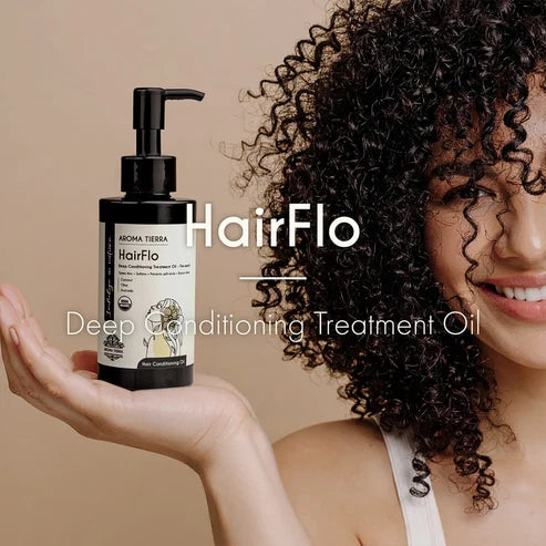 Aroma Tierra HairFlo - Deep Conditioning Oil(Pre-Wash Hair Treatment) - 100ml
